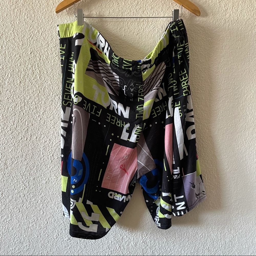 Printed Biker Shorts